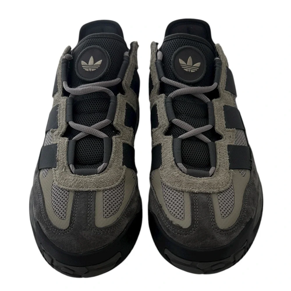 Adidas Niteball 'Dove Grey' FX7654 Suede Sneakers Sz 9.5